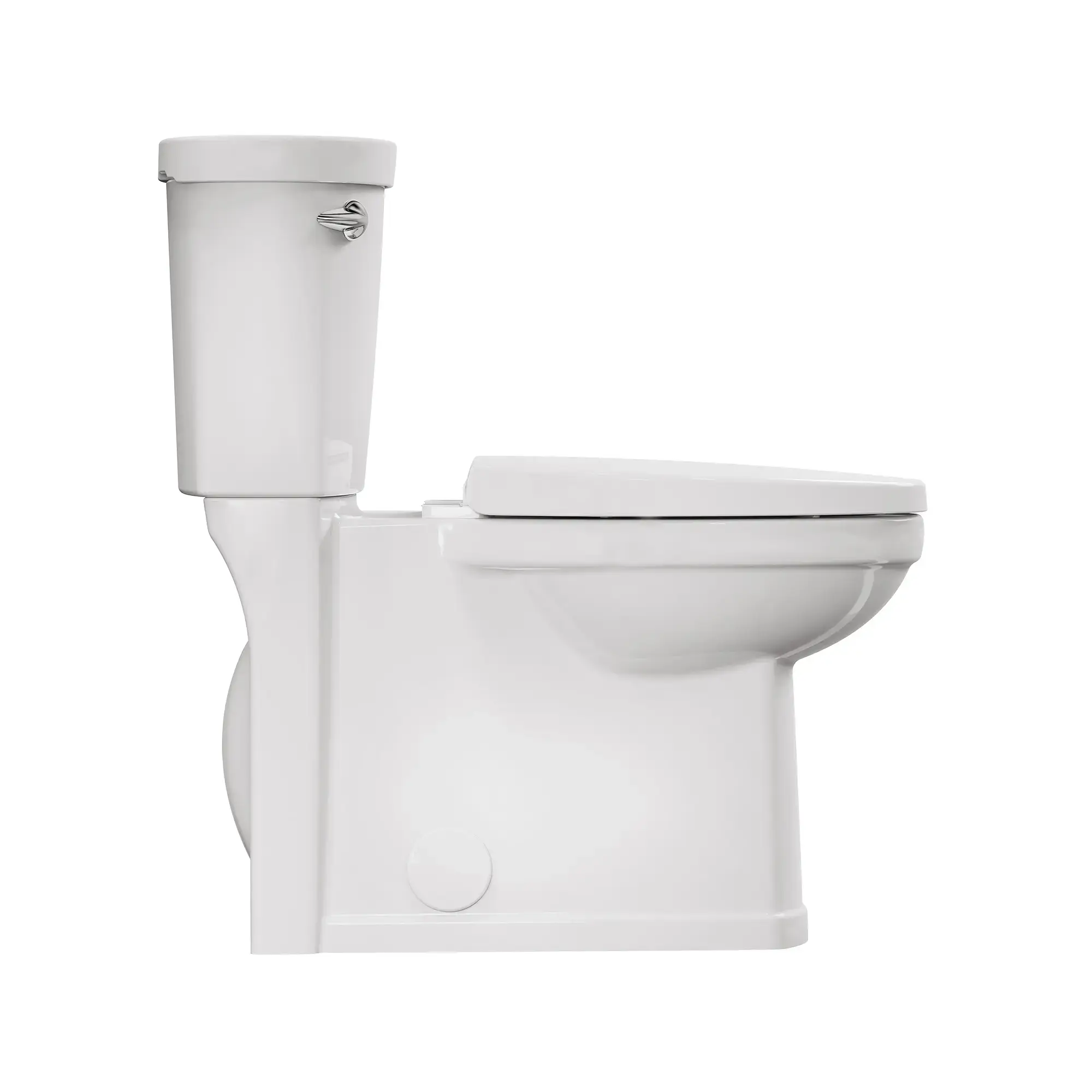 Toilette complète Décor, 2 pièces, 1,28 gpc/4,8 lpc, à cuvette allongée à hauteur de chaise, avec siège